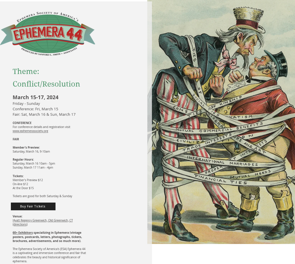 Ephemera Society of America Conference & Show