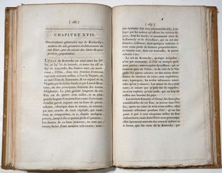 Voyage à l'ouest des monts Alléghanys, dans les états de l'Ohio, du Kentucky, et du Tennessée, et retour à Charleston par les Hautes-Carolines ...