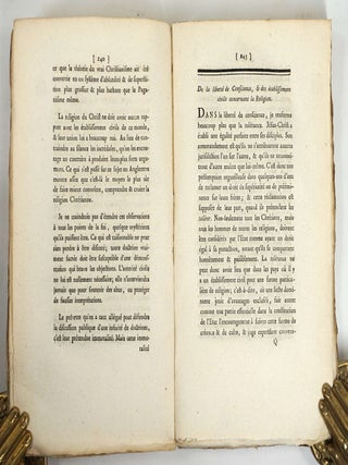 Considerations Sur l'Ordre de Cincinnatus, ou Imitation d'un Pamphlet Anglo-American Suivies de plusieurs pi&egrave;ces relatives &agrave; cette Institution ; d'une lettre sign&eacute;e du G&eacute;n&eacute;ral Washington, accompagn&eacute;e de remarques par l'auteur Fran&ccedil;ois ; D'une lettre de feu Monsieur Turgot, Ministre d'Etat en France, au docteur Price, sur les l&eacute;gislations am&eacute;ricaines ; & de la Traduction d'un Pamphlet du Docteur Price, intitul&eacute; : Observations on the importance of the American Revolution, and the means of making it a benefit to the world ; accompagn&eacute;e de R&eacute;flexions & de notes du Traducteur.