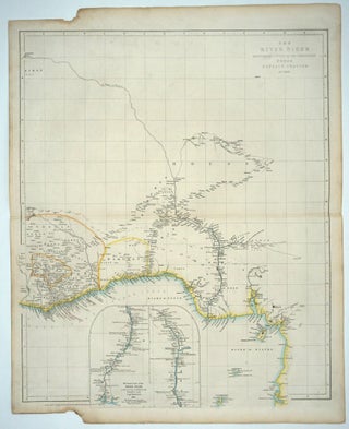 Item #10744 The River Niger Shewing the Course of the Expedition under Captain Trotter in 1841....