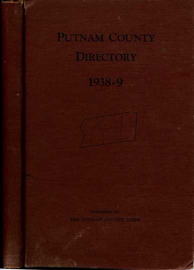 Item #10819 Putnam County Directory 1938 - 9.