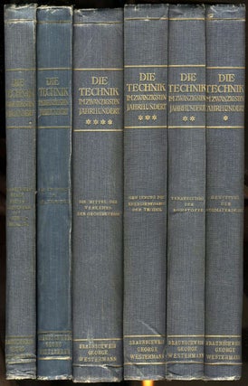 Die Technik im Zwanzigsten Jahrhundert. 6 Volumes.