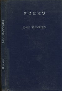 Item #11365 Poems. John Blanford