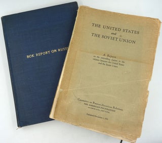 Item #11498 The United States and the Soviet Union. Unrevised proof (and copy of published...