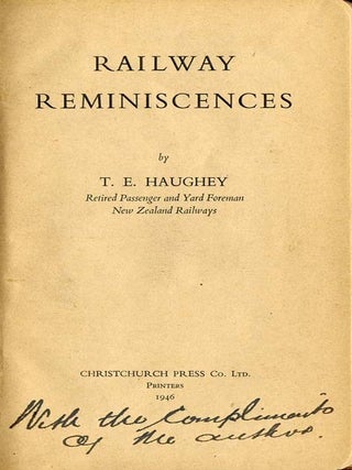 Railway Reminiscences.