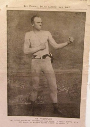 Item #11558 Bob Fitzsimmons, the clever Australian Heavyweight
