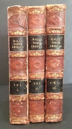 Item #11688 Travels in North America in the Years 1827 and 1828. Volumes I-III. Captain Basil Hall