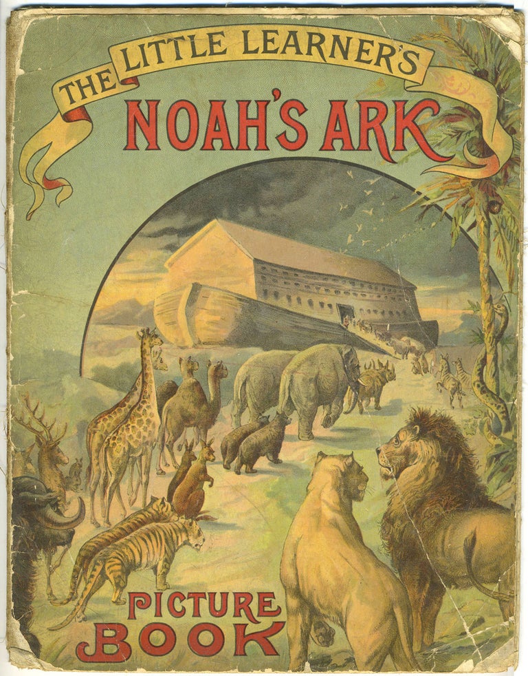 Item #117 Little Learner's Noah's Ark Picture Book. Kangaroos, Religious Tract Society.