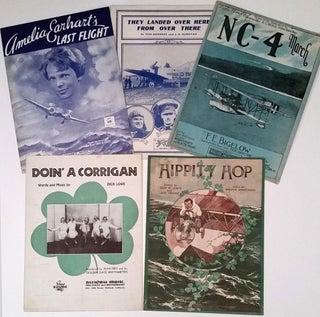 Fascinating collection of Lindbergh & aviation ephemera.