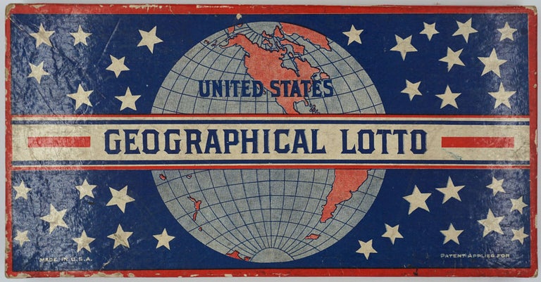 Item #12135 Geographical Lotto. O. Newmann, Co.