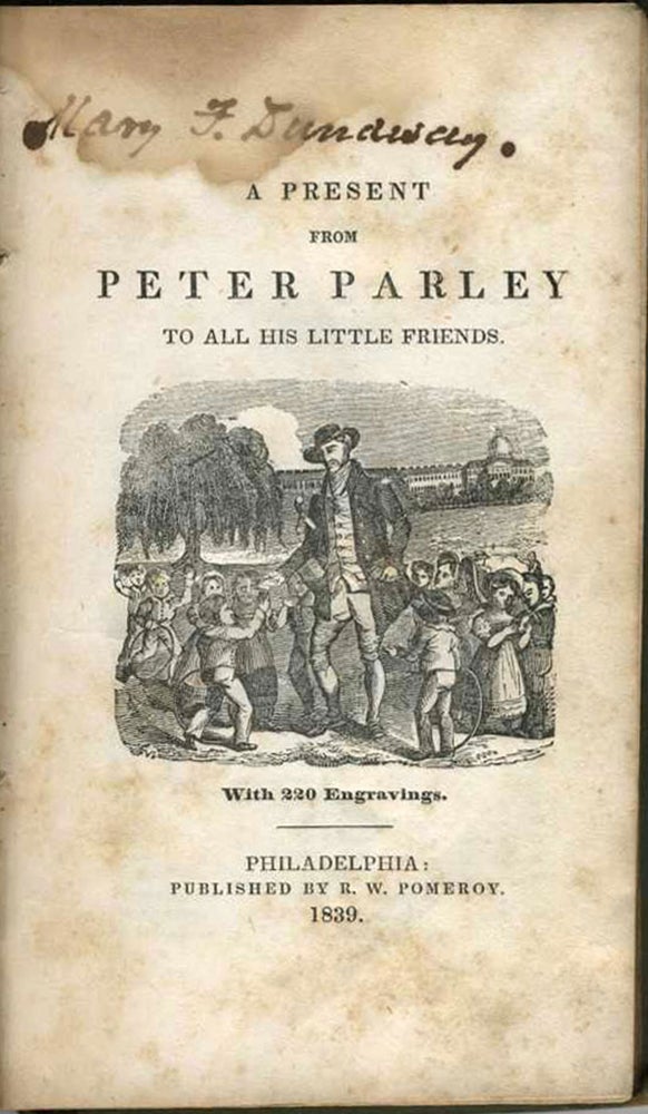 Item #12463 A Present from Peter Parley to All his Little Friends. With 220 Engravings. James Cook, Peter Parley, Kangaroo.