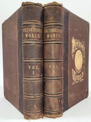 Item #12474 The Picturesque World, or, Scenes in Many Lands, Volumes I and II. Leo ed De Colange