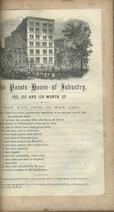 The Monthly Record of the Five Points House of Industry, 1854 - 1860.