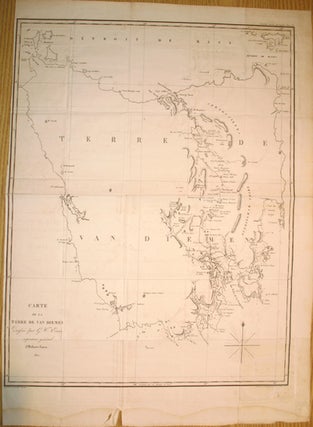 Carte de la Terre de Van Diemen dressee par G.W. Evans arpenteur general d'Hobart-Town 1822.