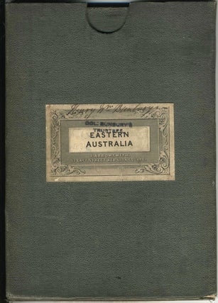 Item #12980 Map of Discoveries in Australia, copied from the Latest M.S. Surveys in the Colonial...