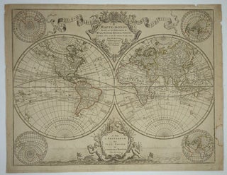 Item #13218 Mappe du Monde dresse sur les observations de Messrs de l'Academie Royale des...