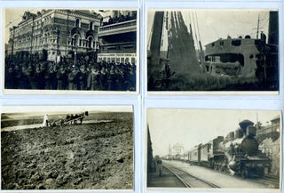 Russian Revolution. 5 real photo postcards.