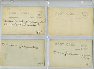 Russian Revolution. 5 real photo postcards.
