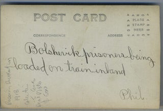 Russian Revolution. 5 real photo postcards.