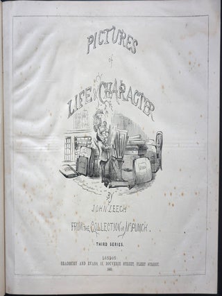 Pictures of Life & Character From the Collection of Mr. Punch, Complete in 5 Volumes.