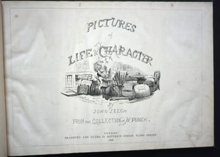 Pictures of Life & Character From the Collection of Mr. Punch, Complete in 5 Volumes. John Leech.