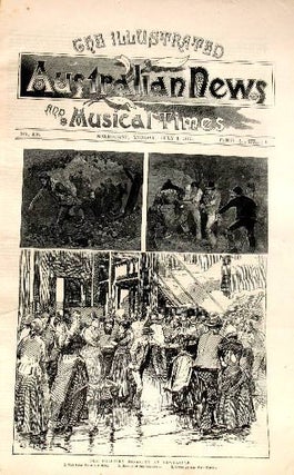 Item #13594 Electric Subways in The Illustrated Australian News and Musical Times. K. L. Murray