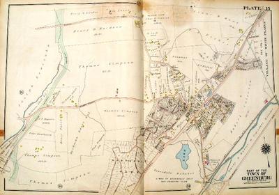 Item #13611 Part of the Town of Greenburg (Plate 15, includes Hartsdale). George W. Bromley, Walter S.