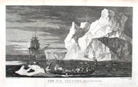Item #13627 The Ice Islands, seen the 9th of Janry: 1773. William Hodges, Capt. James Cook
