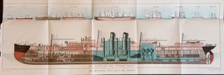 Item #13646 The Australian Mail Steamer "Orient". Our Merchant Navy - Past and Present, color...