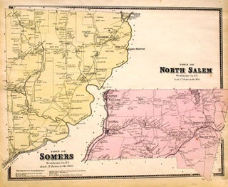 Item #13666 Town of Somers, Town of North Salem. F. W. Beers, Geo. Warner
