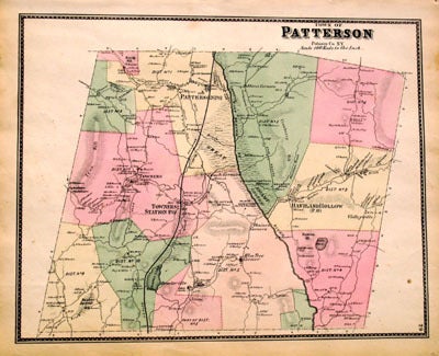 Item #13671 Town of Patterson. F. W. Beers, Geo. Warner.