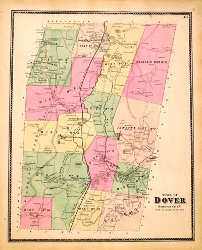 Item #13676 Dover. F. W. Beers, Geo. Warner.