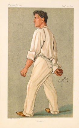 Sammy (Sammy Woods) Australian cricket caricature.