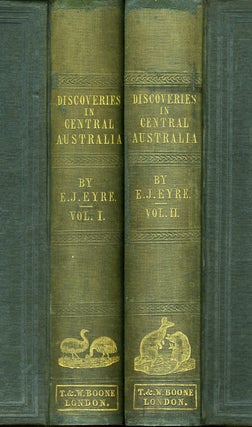 Item #14016 Journals of Expeditions of Discovery into Central Australia and Overland from...