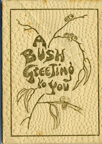 Item #14054 A Bush Greeting to You, a Gum-nut babies greeting card. May Gibbs