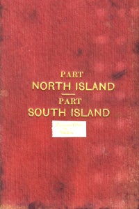 Item #14077 Part North Island, Part South Island, New Zealand, from Dannevirke on the North...