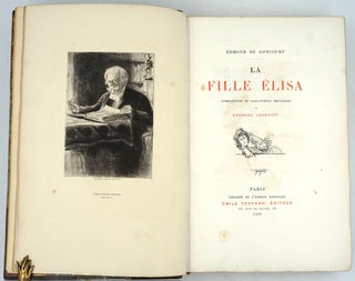 La Fille Elisa [with] 8pp prospectus and an original illustration bound in.