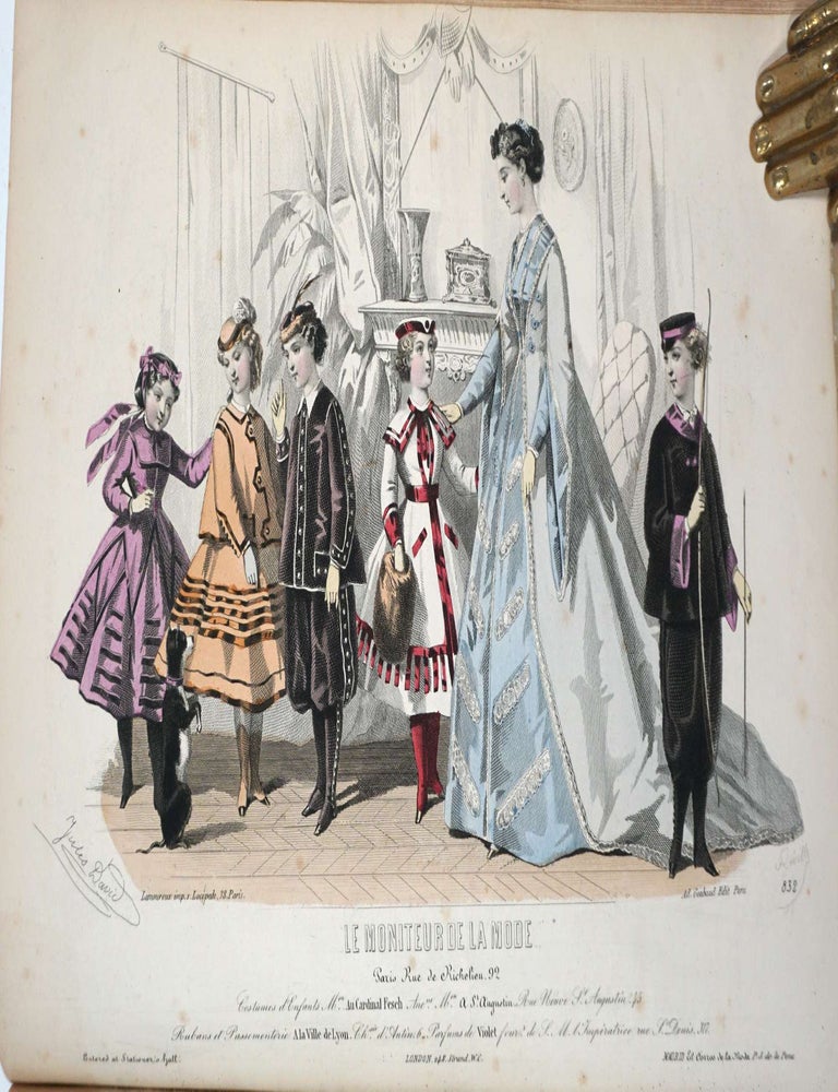 Item #14088 Le Moniteur de la Mode, Journal du Grand Monde, Janvier 1866 - Novembre 1866. ed Adolphe Goubaud.