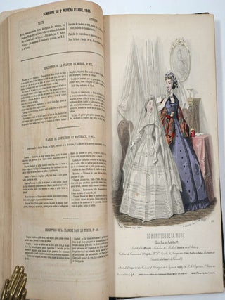 Le Moniteur de la Mode, Journal du Grand Monde, Janvier 1866 - Novembre 1866.