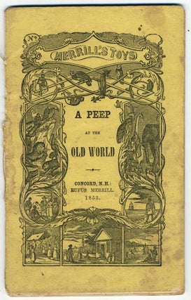 Item #14254 Merrill's Toys, A Peep at the Old World. Primer. China