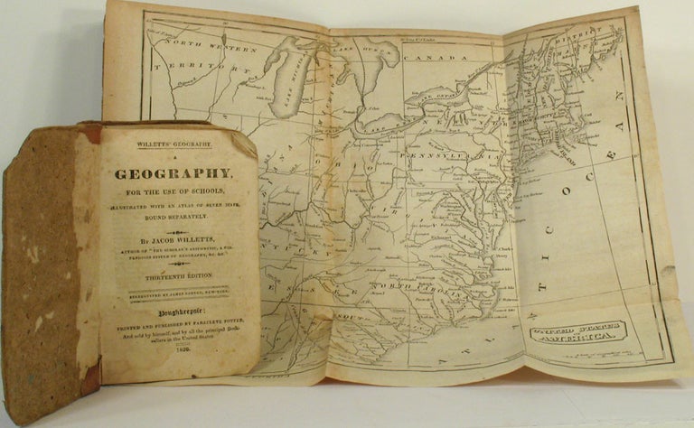 Item #14289 A Geography for the Use of Schools, Illustrated with an Atlas of Seven Maps, bound separately. Jacob Willetts, New Holland.