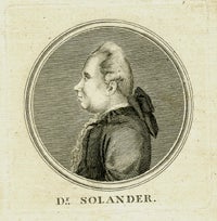 Item #14321 Dr. Solander. Daniel Solander, Swedish botanist, 1733 - 1782