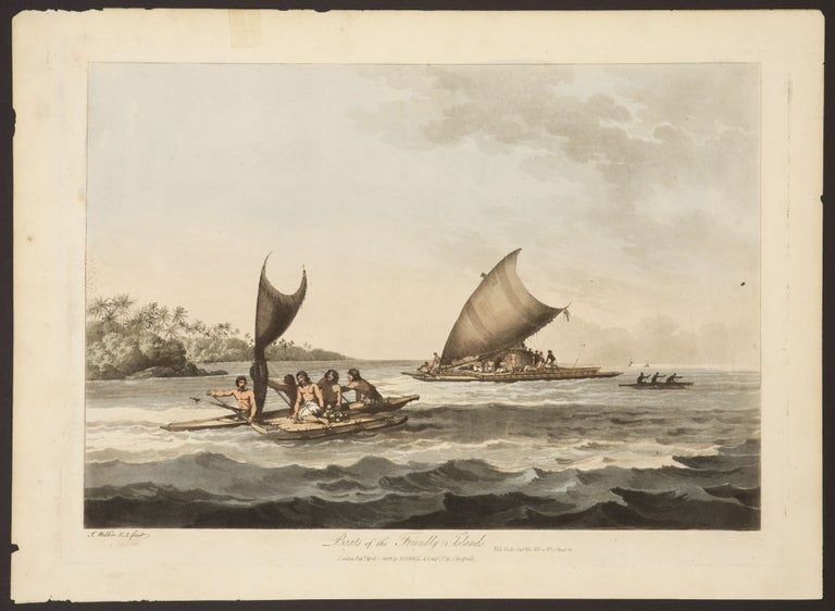 Item #14338 Boats of the Friendly Islands. John Webber.