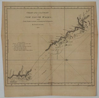 Item #14537 Chart of Part of the Coast of New South Wales from Cape Tribulation to Endeavour...