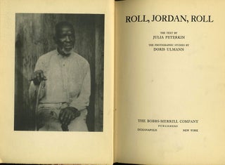 Item #14552 Roll, Jordan, Roll. Julia Peterkin, Doris Ulmann