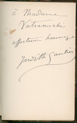 Le Livre de Jade. Poesies Traduites du Chinois. Signed presentation copy. "Nouvelle edition considerablement augmentee et ornee de vignettes et de gravures hors texte d'apres les artistes chinois".