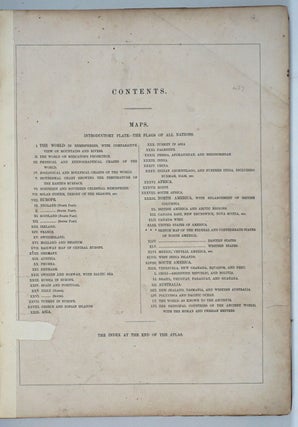 Black's General Atlas of the World. A Series of Fifty-Six Maps. New Edition, Containing the New Boundaries and Numerous Additions and Improvements.