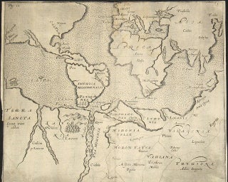 Set of five maps of an imaginary Australia/Antarctic.