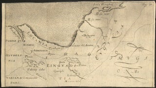 Set of five maps of an imaginary Australia/Antarctic.