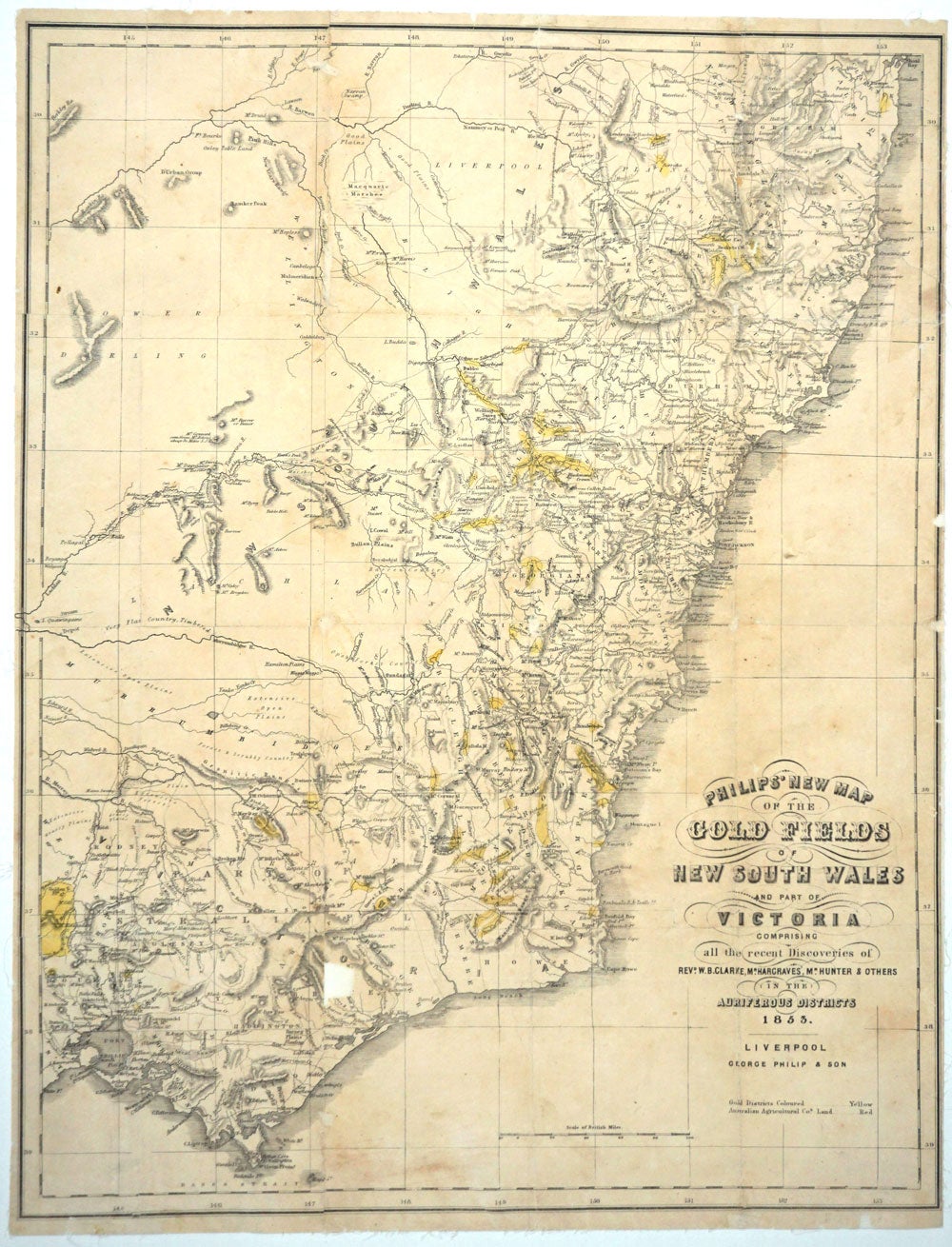 Historical Gold Maps of the New South Wales Goldfields